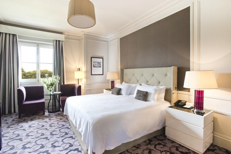 A double room at the Waldorf Astoria Trianon Palace, Versailles, France