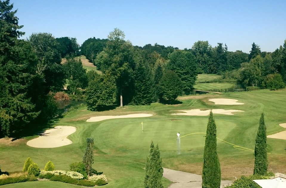 Excellent maintenance at Vaugouard Golf Club, south of Paris, France