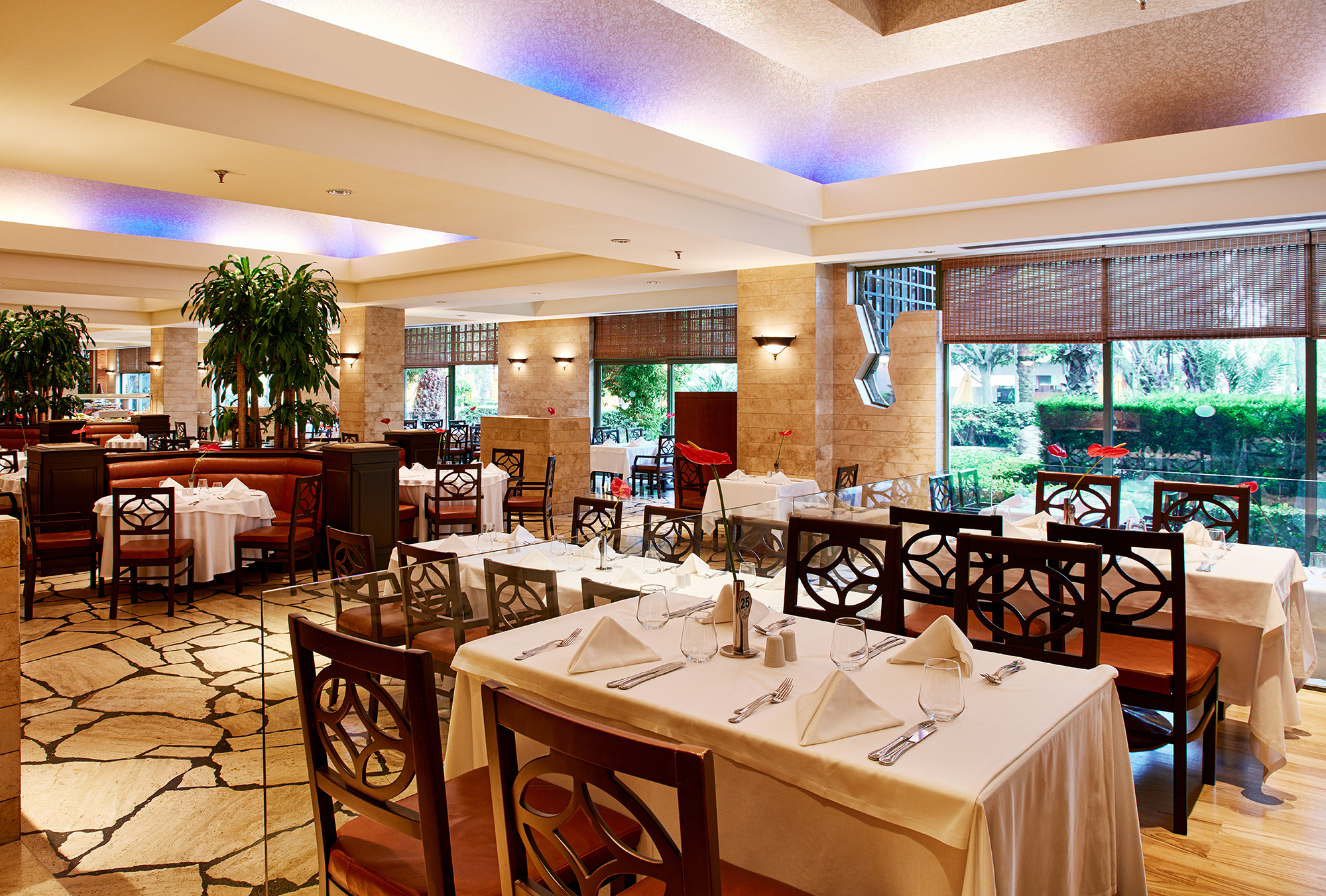 Dining at Gloria Golf Resort, Belek, Turkey