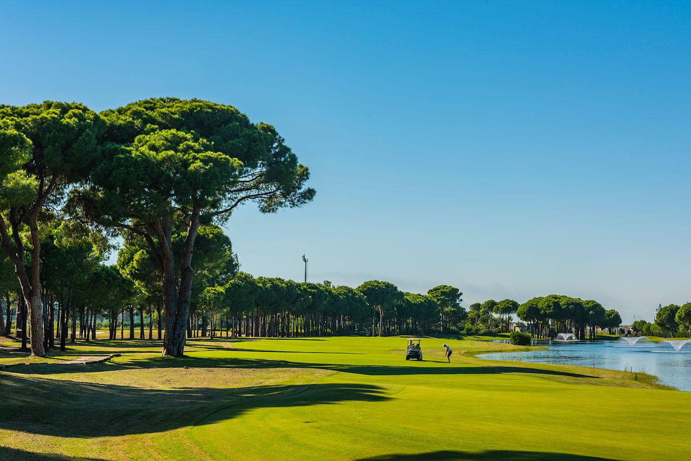 Fairway shot on Gloria New Golf Course, Belek, Turkey