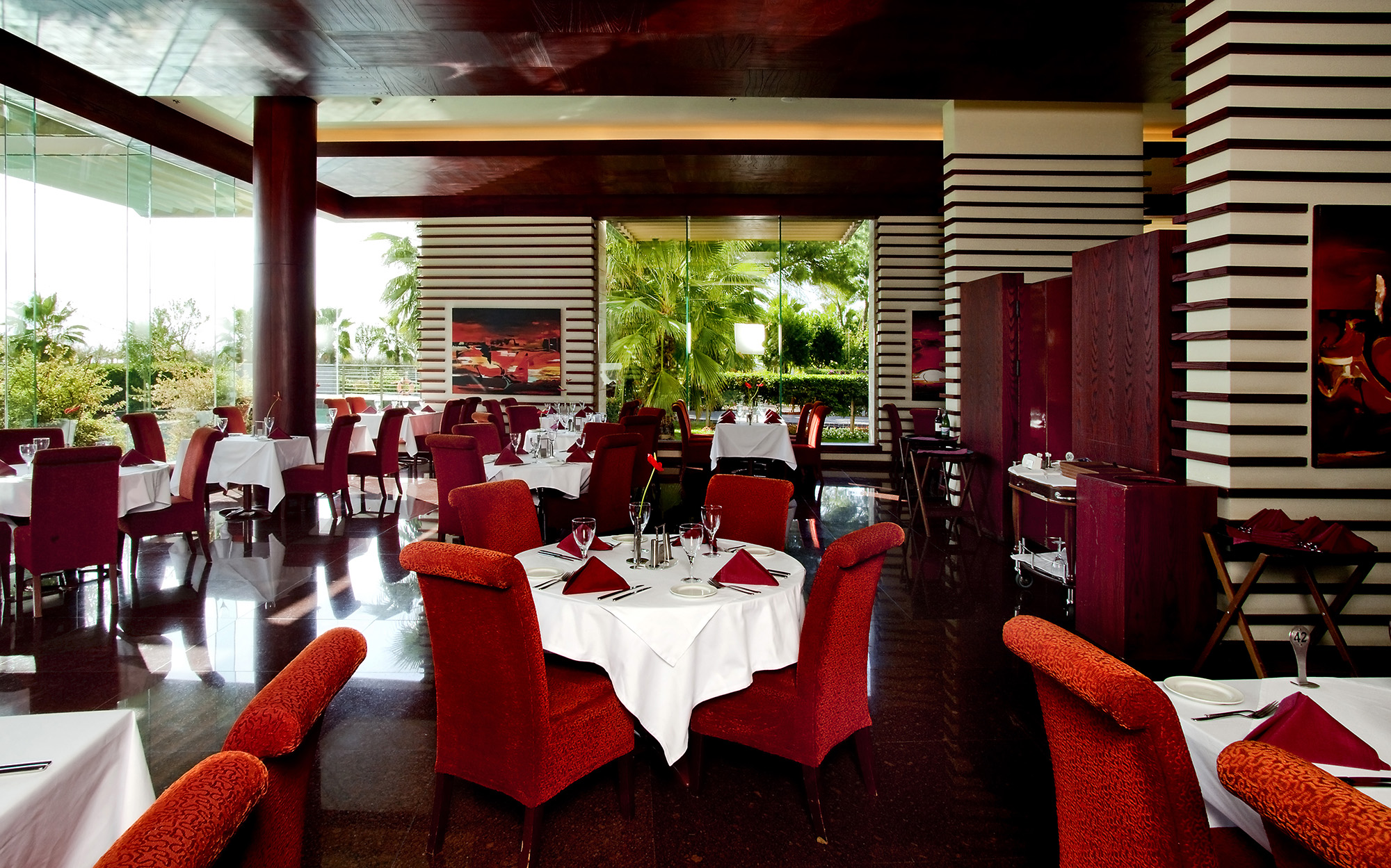 Fine dining at Gloria Serenity Hotel, Belek, Turkey