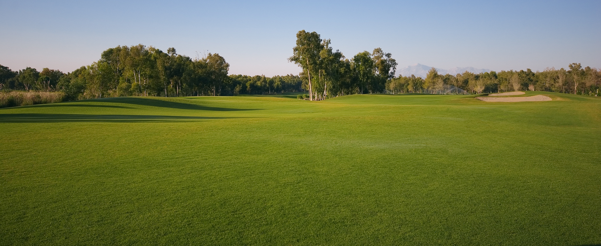 Immaculate fairways at Kaya Palazzo Golf course, Belek, Turkey