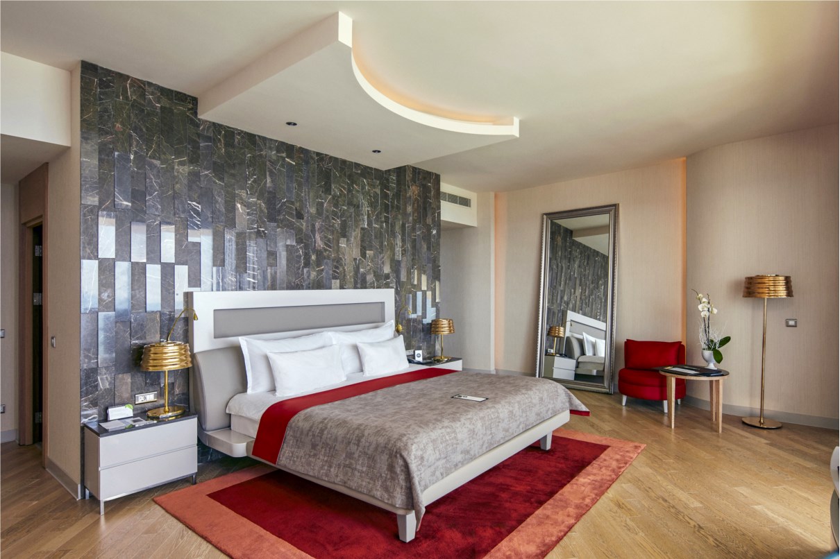 A seaview suite at Maxx Royal Belek Golf Resort, Turkey