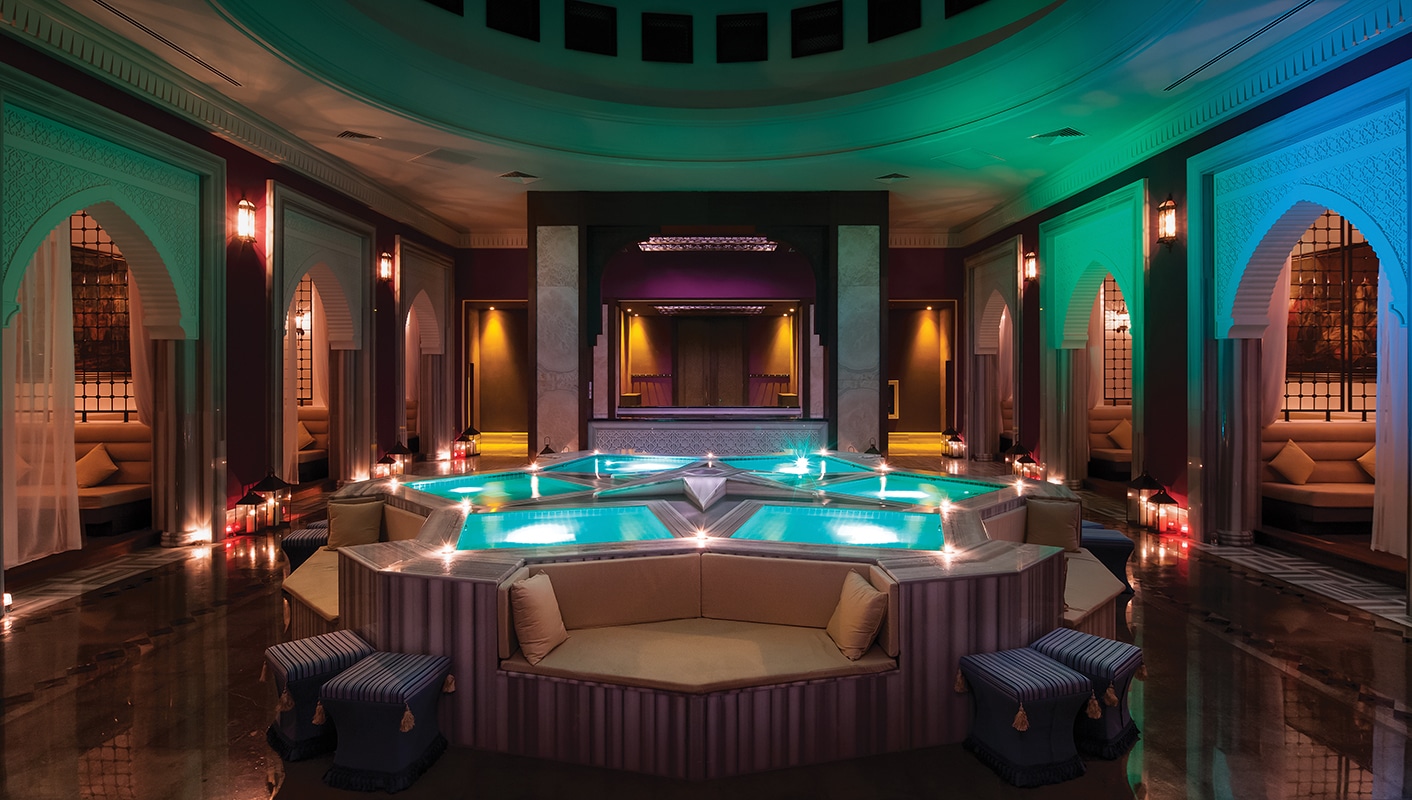 The spa at Titanic Deluxe Golf Resort, Belek, Turkey