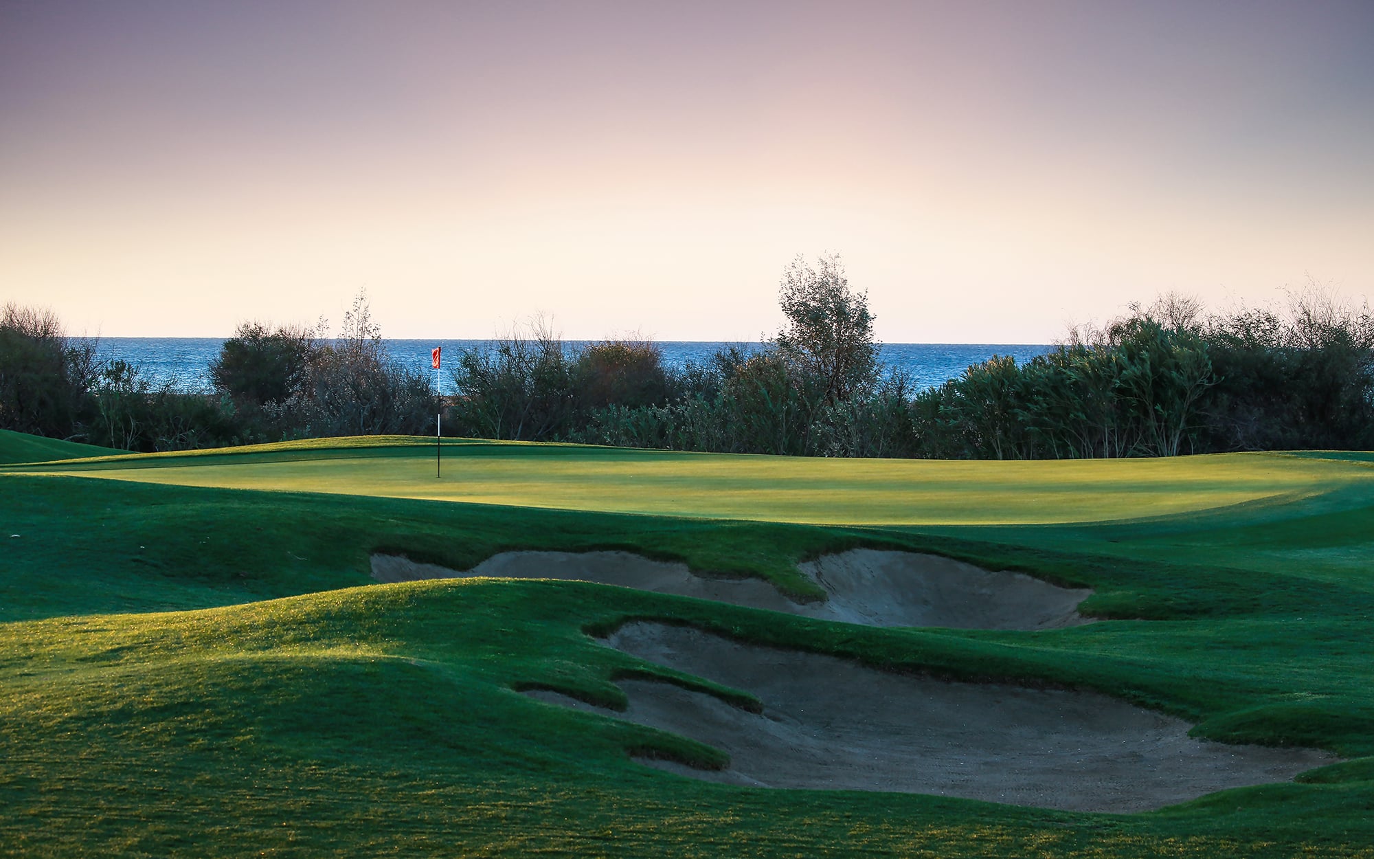 Shadows over Titanic Golf course, Belek, Turkey