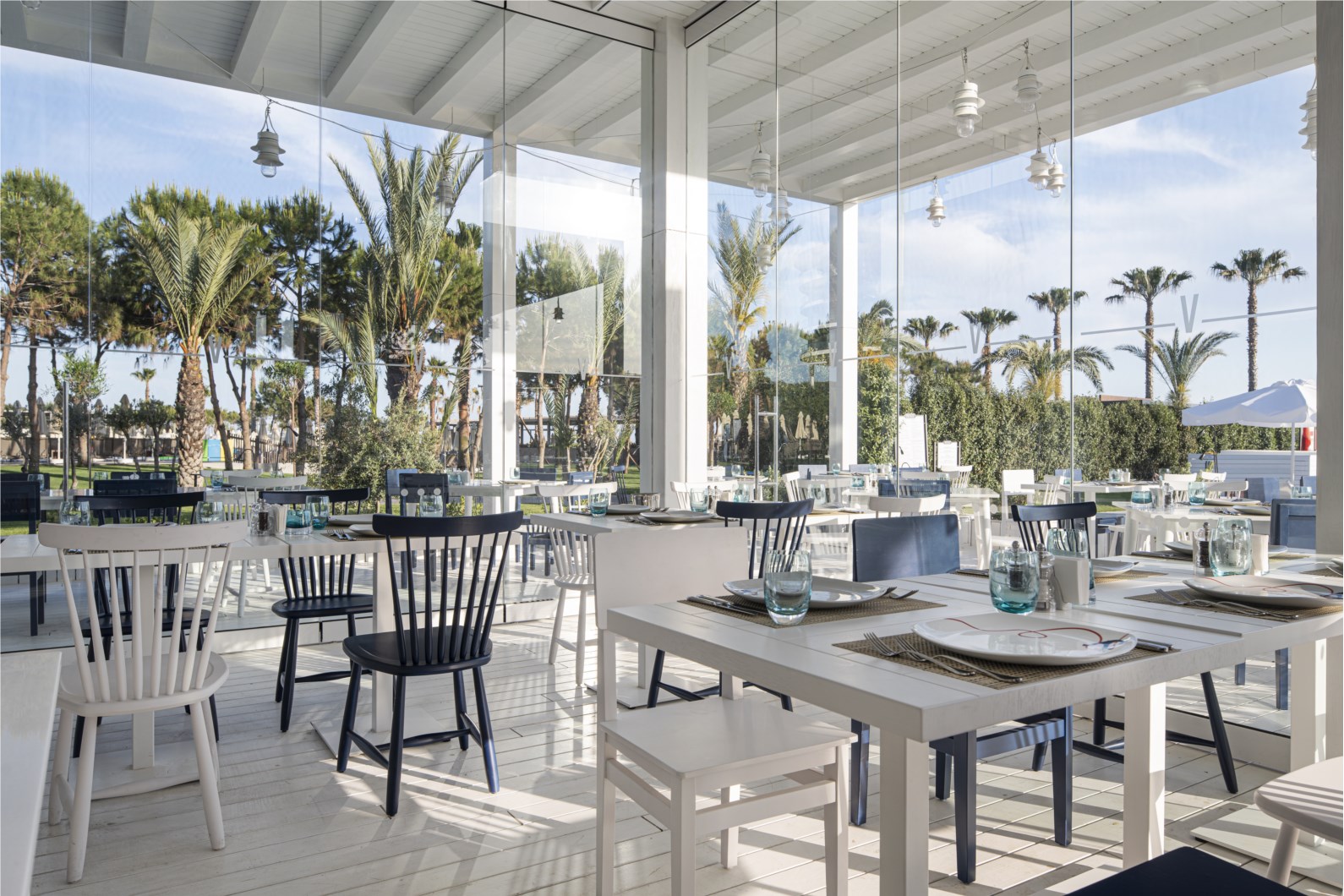 The snack restaurant at Voyage Belek Golf and Spa Hotel, Turkey
