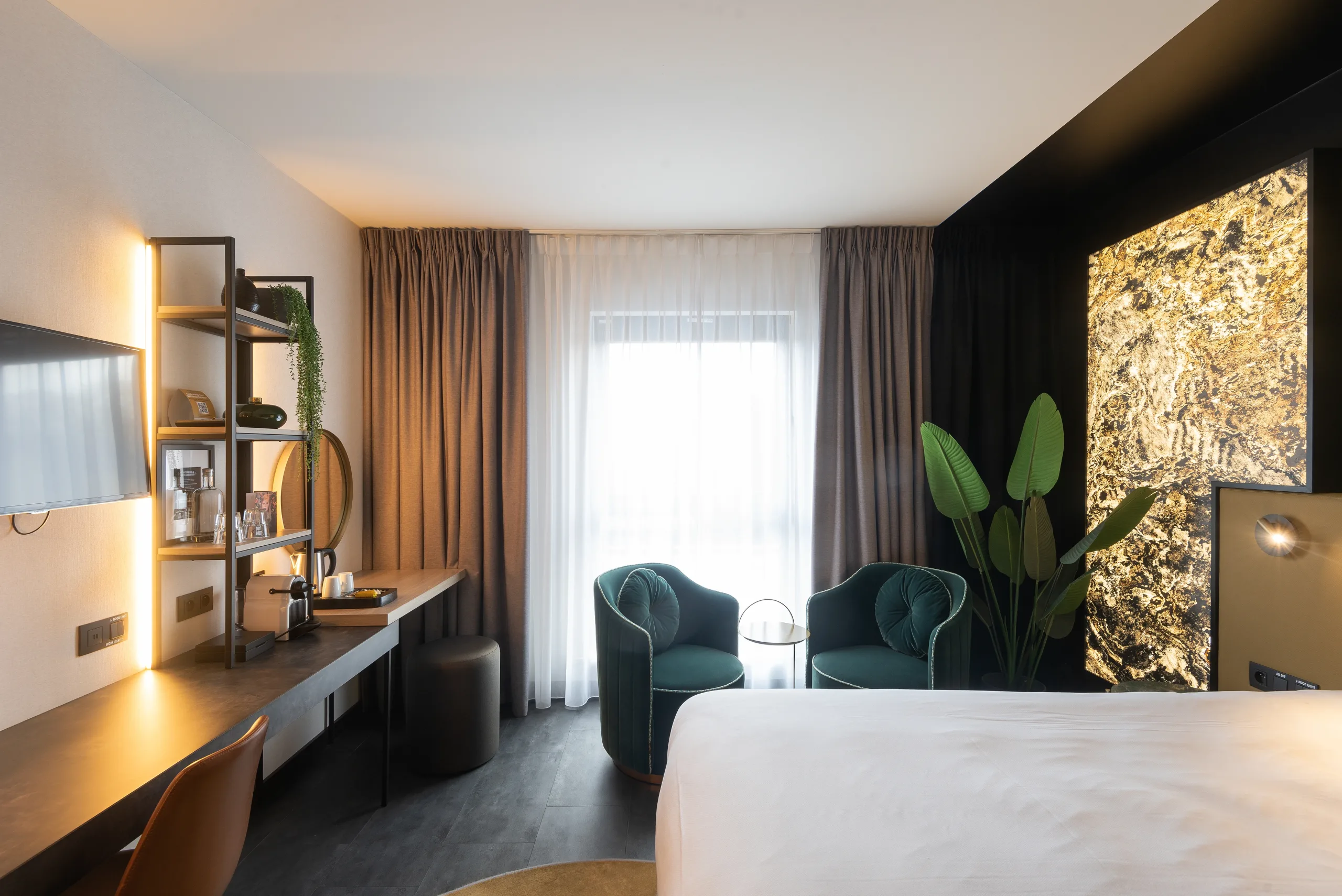 A double room at Hotel Ariane Ypres, Belgium. Golf Planet Holidays