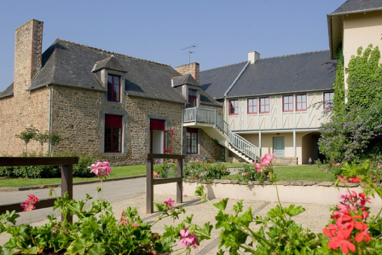 The exterior of Golf Hotel Saint Malo, Le Tronchet, Brittany, France