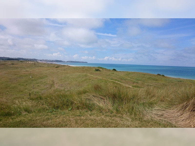 Sea winds at Granville Golf Club, Normandy, France Golf Planet Holidays.