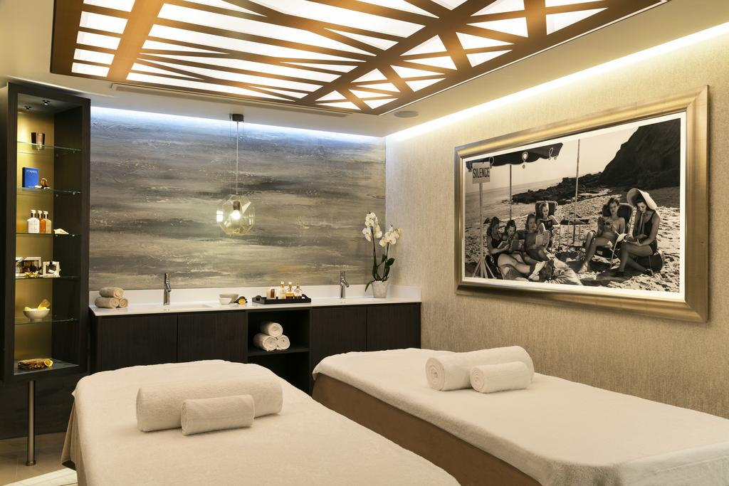 The spa at Hotel Barriere lâ€™Hermitage, La Baule, Brittany, France