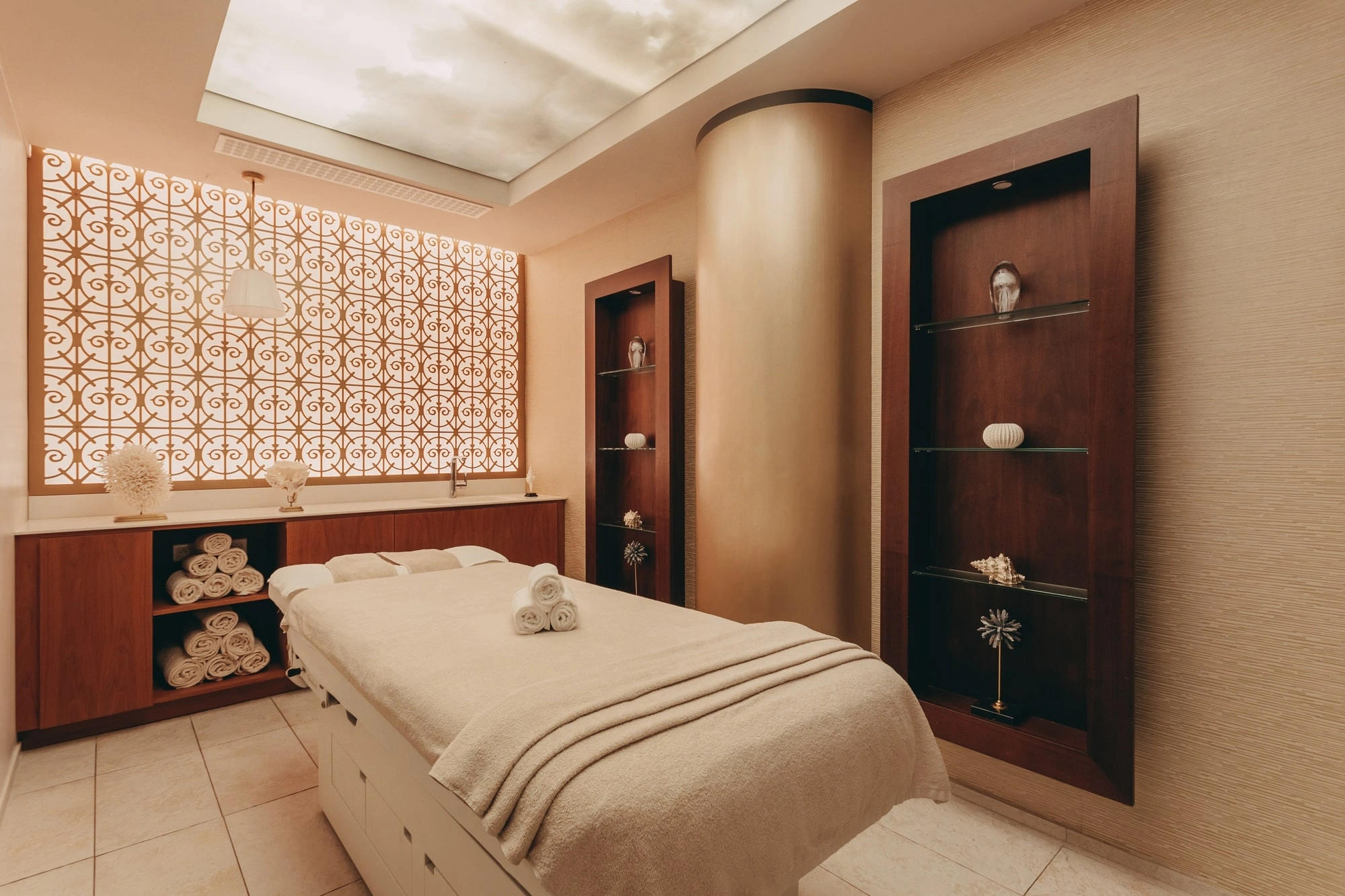 The spa at Hotel Barriere Le Royal, La Baule, Brittany, France. Golf Planet Holidays.