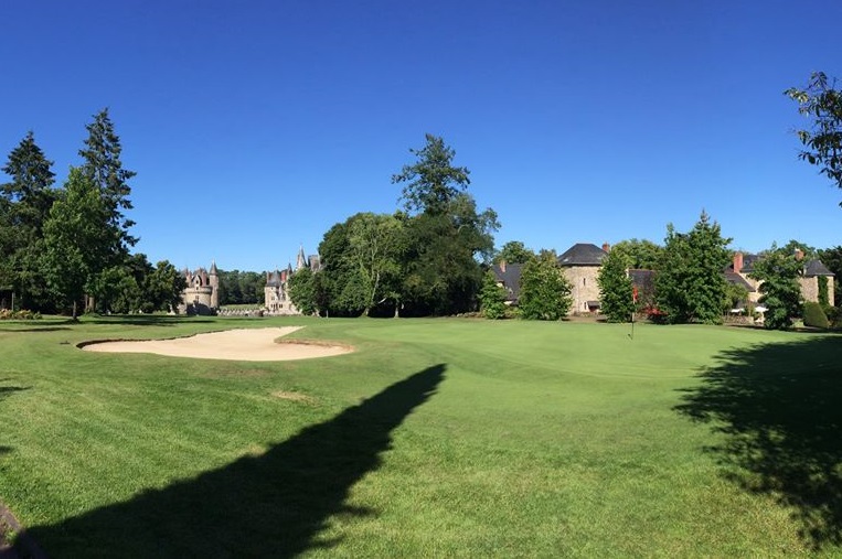 Parkland course at La Bretesche Golf Club, Brittany, France