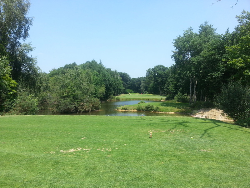 On the tee at La Freslonniere, Brittany, France. Golf Planet Holidays