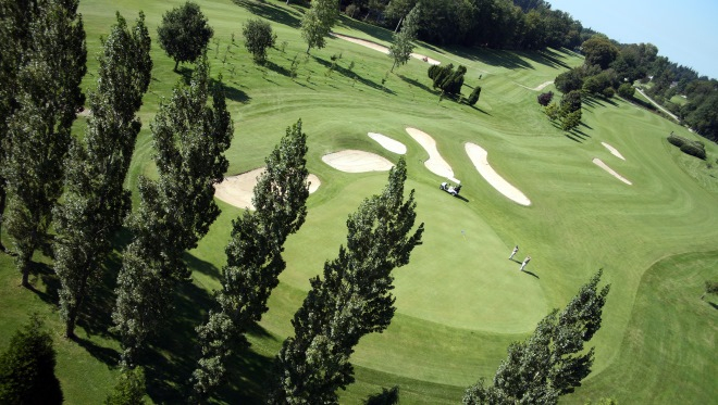 Aerial view of Les Ormes Golf Club in Brittany, France. Golf Planet Holidays
