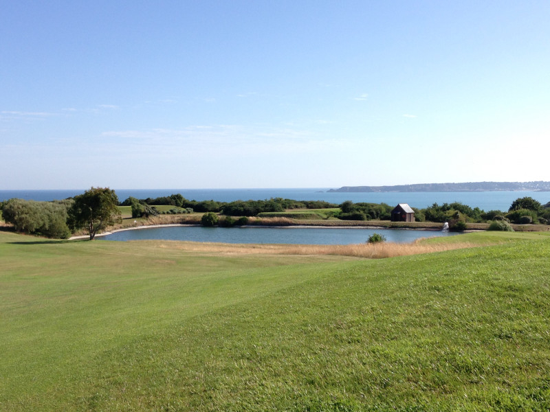 Fine fairways at Pleneuf Val Andre Golf Club, Brittany, France. Golf Planet Holidays