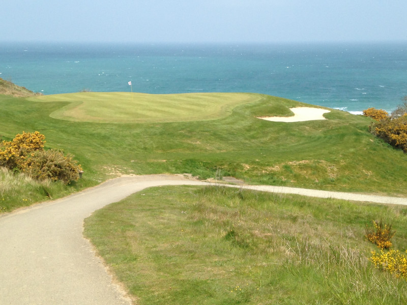 Next stop the sea at Pleneuf Val Andre Golf Club, Brittany, France. Golf Planet Holidays