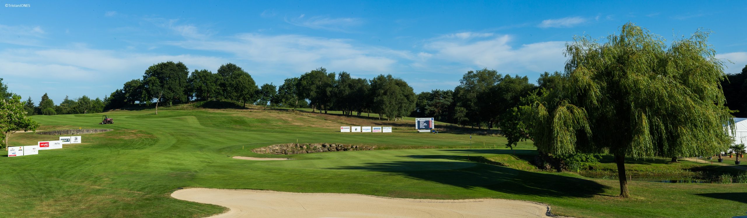 Ready for the big competitions at Saint Malo Golf Club, Brittany, France