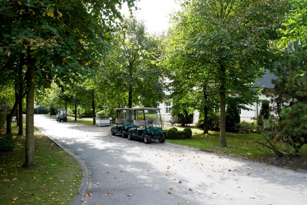 Plenty of buggies at Oostburg Golf Club, Holland