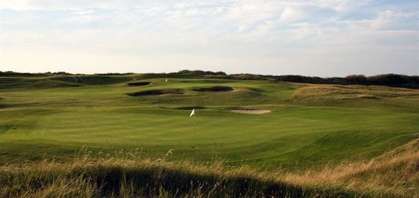 Sea breezes at Royal Ostend Golf Club, near Bruges, Belgium