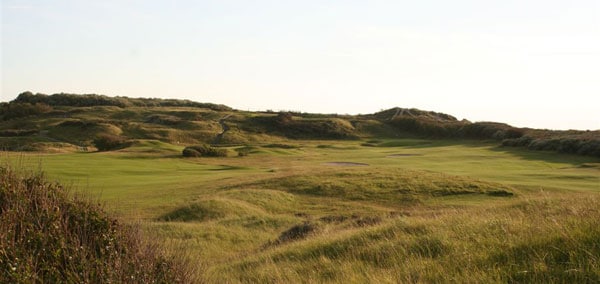 True links at Royal Ostend Golf Club, near Bruges, Belgium