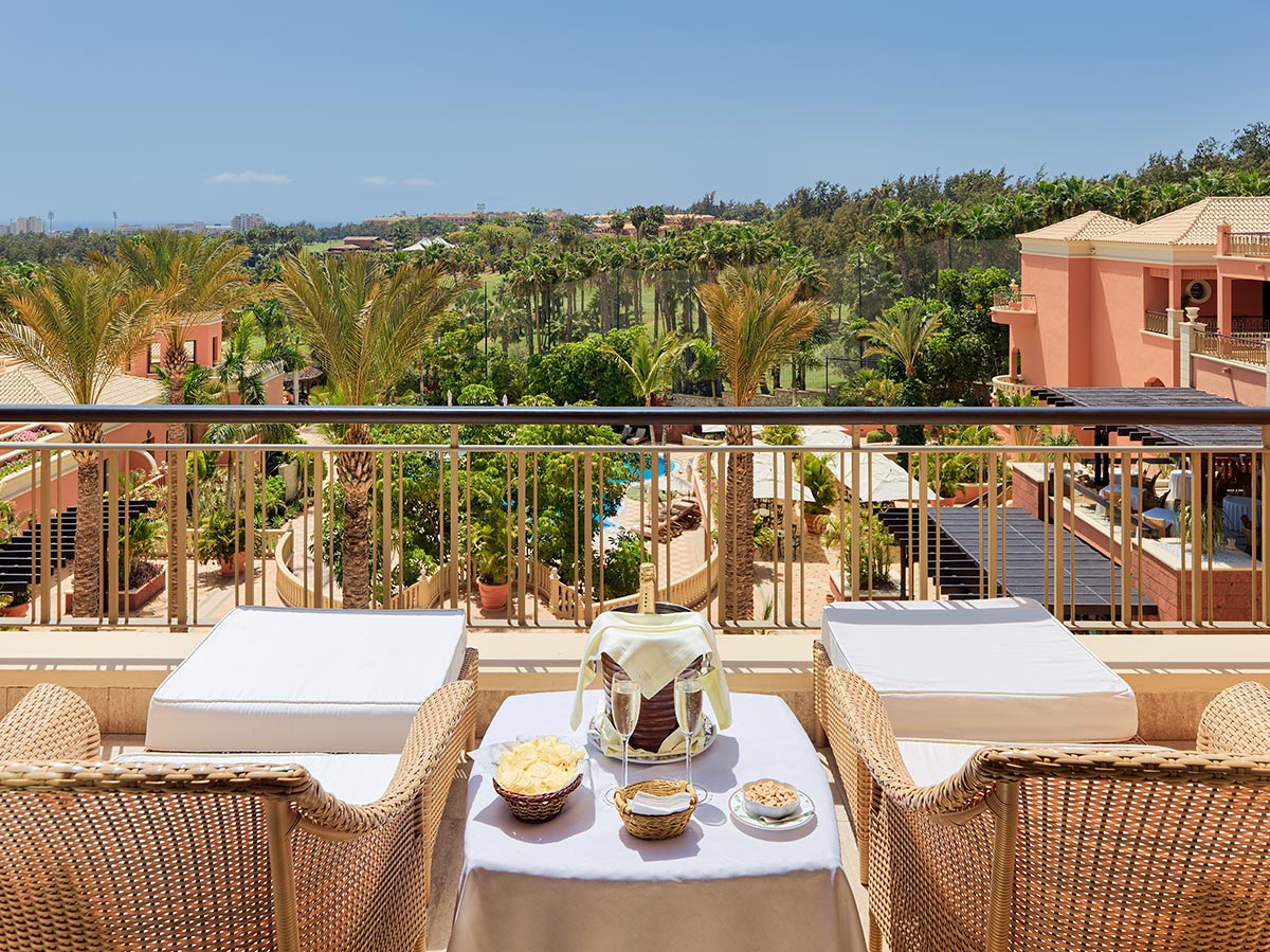 View over the Las Americas golf course from Hotel Madrigueras, Tenerife