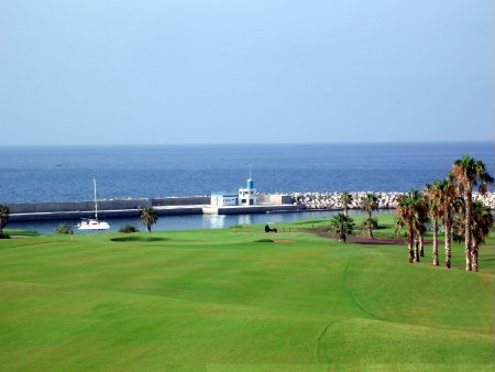 Enjoy the attractive setting at Amarilla Golf Course, Tenerife