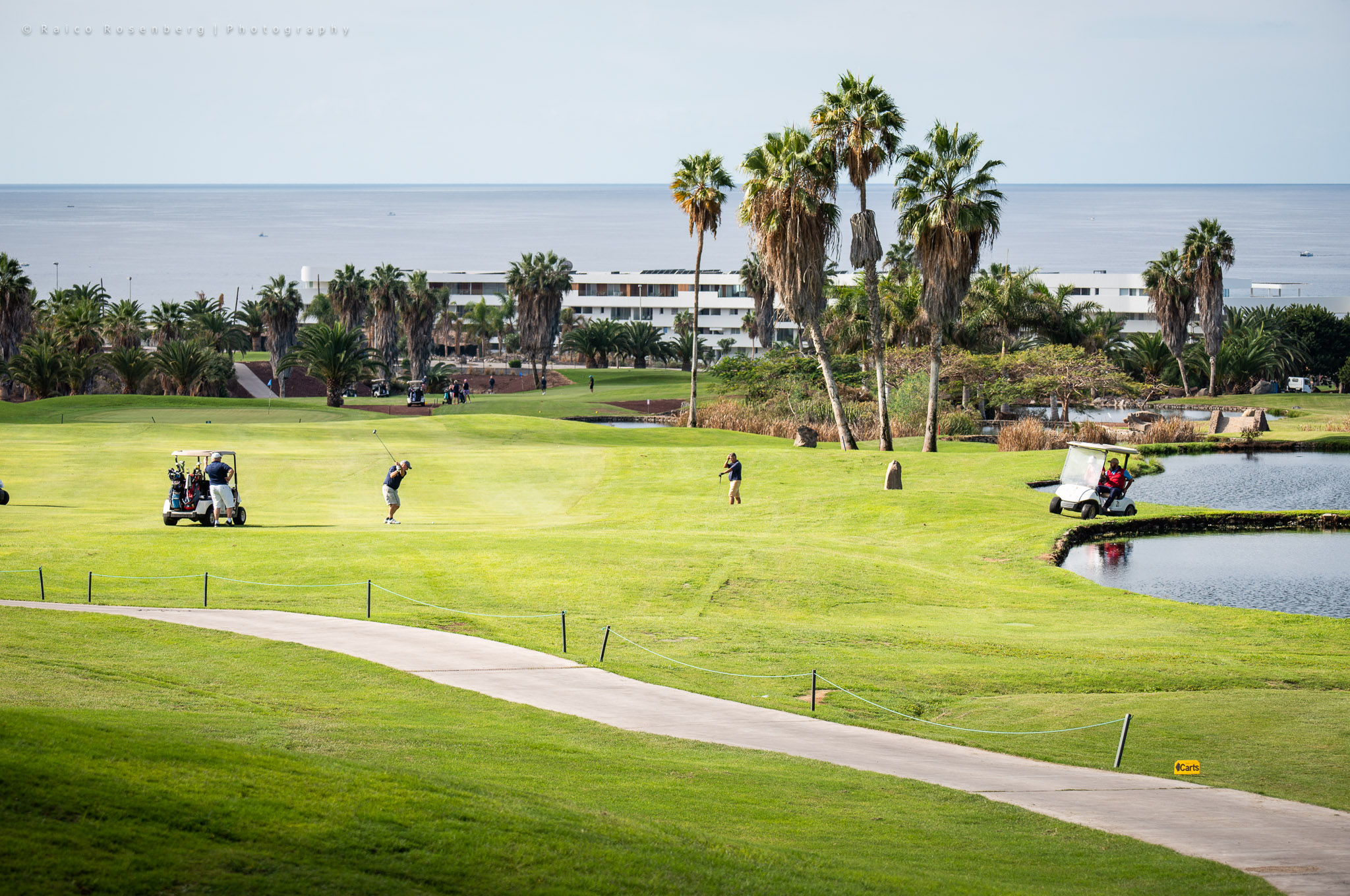 Tricky finish at Costa Adeje Golf Club, Tenerife