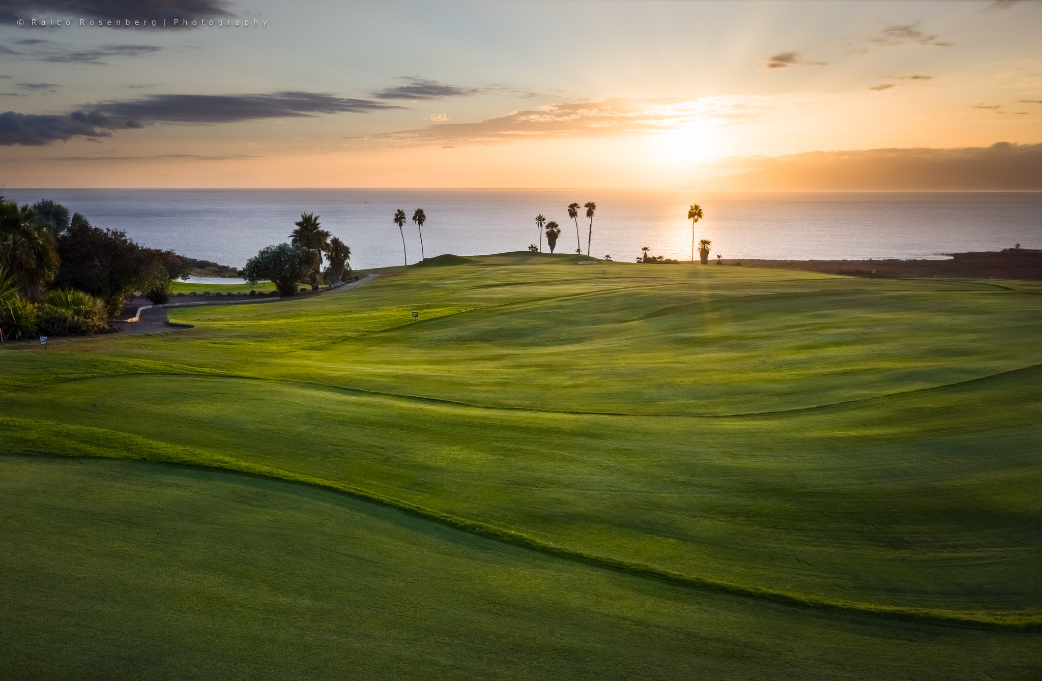Play out to sea at Costa Adeje Golf Club, Tenerife