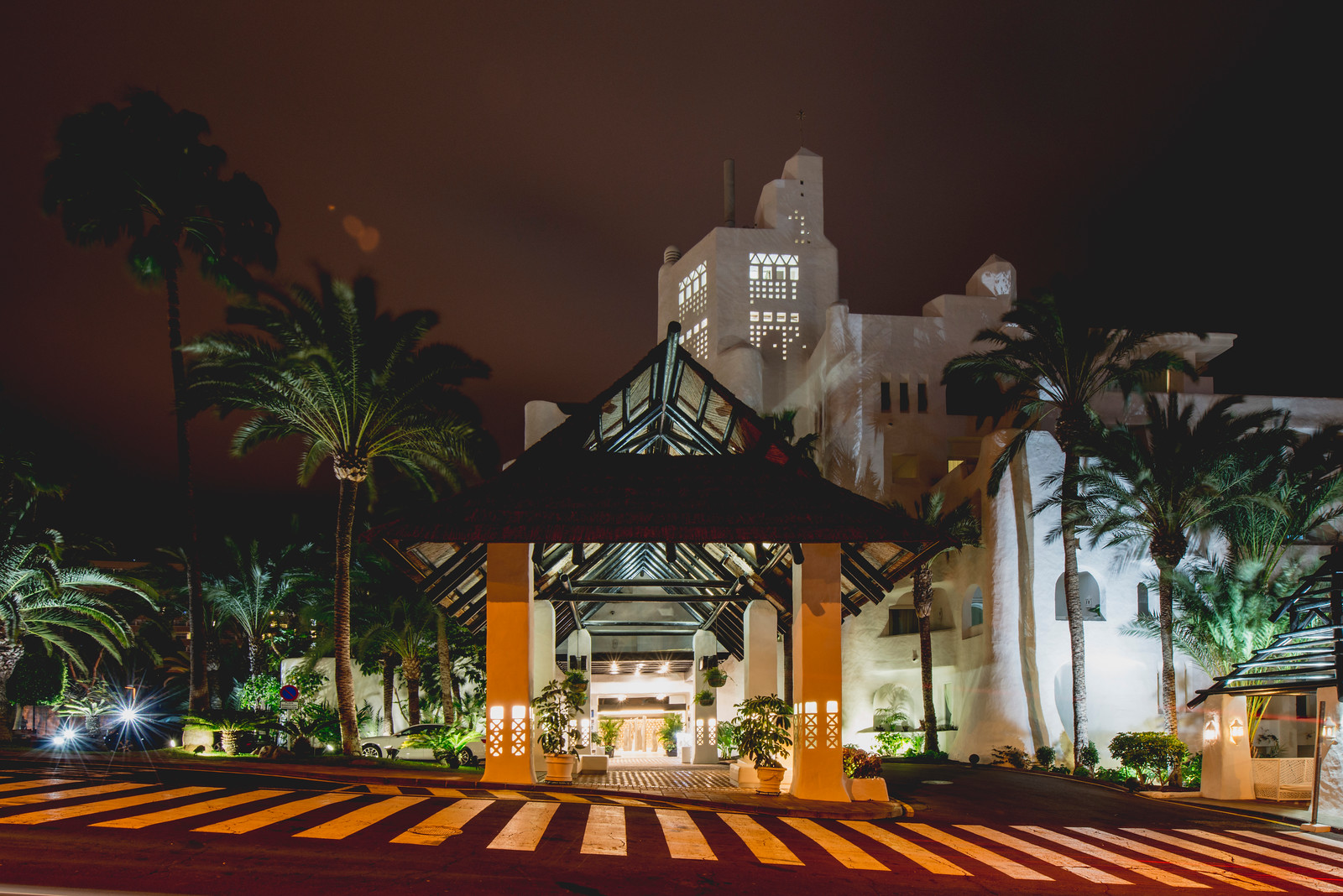 The entrance to Hotel Dreams Jardin Tropical, Tenerife