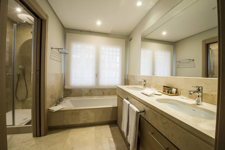 Luxury bathrooms at Las Terrrazas de ABAMA, Tenerife