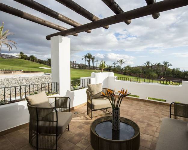 Your terrace at Las Terrazas de ABAMA, Tenerife Golf Planet Holidays