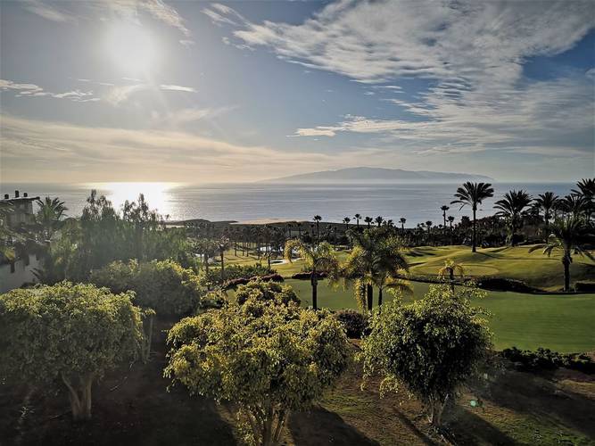 View out to sea from Las Terrazas de ABAMA, Tenerife