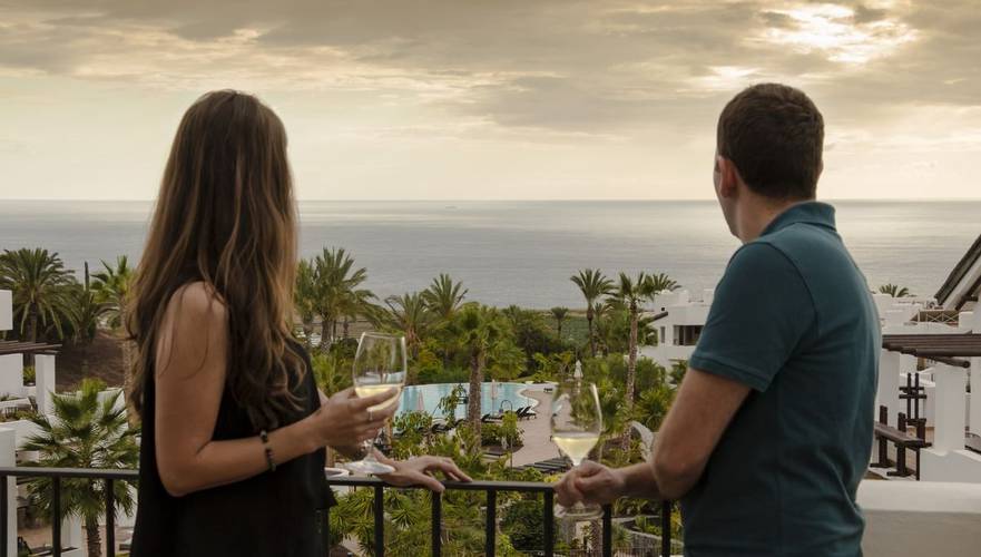 Stunning view from Las Terrazas de ABAMA, Tenerife