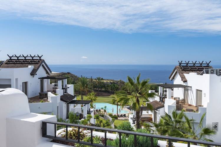 Sea view from Las Terrazas de ABAMA, Tenerife