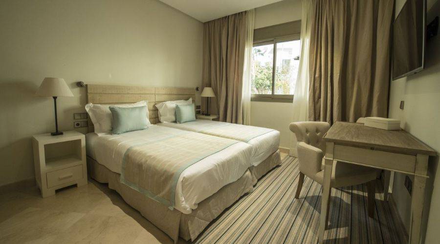 A double bedroom at Las Terrazas de ABAMA ,Tenerife