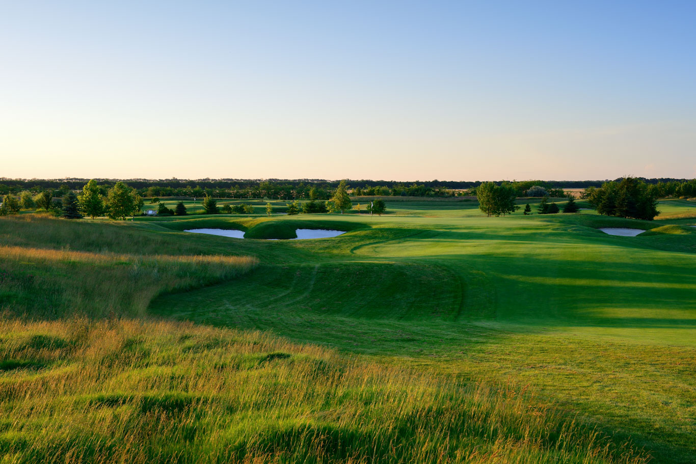 Down the first hole at Lighthouse Golf Course, Cape Kaliakra, Bulgaria
