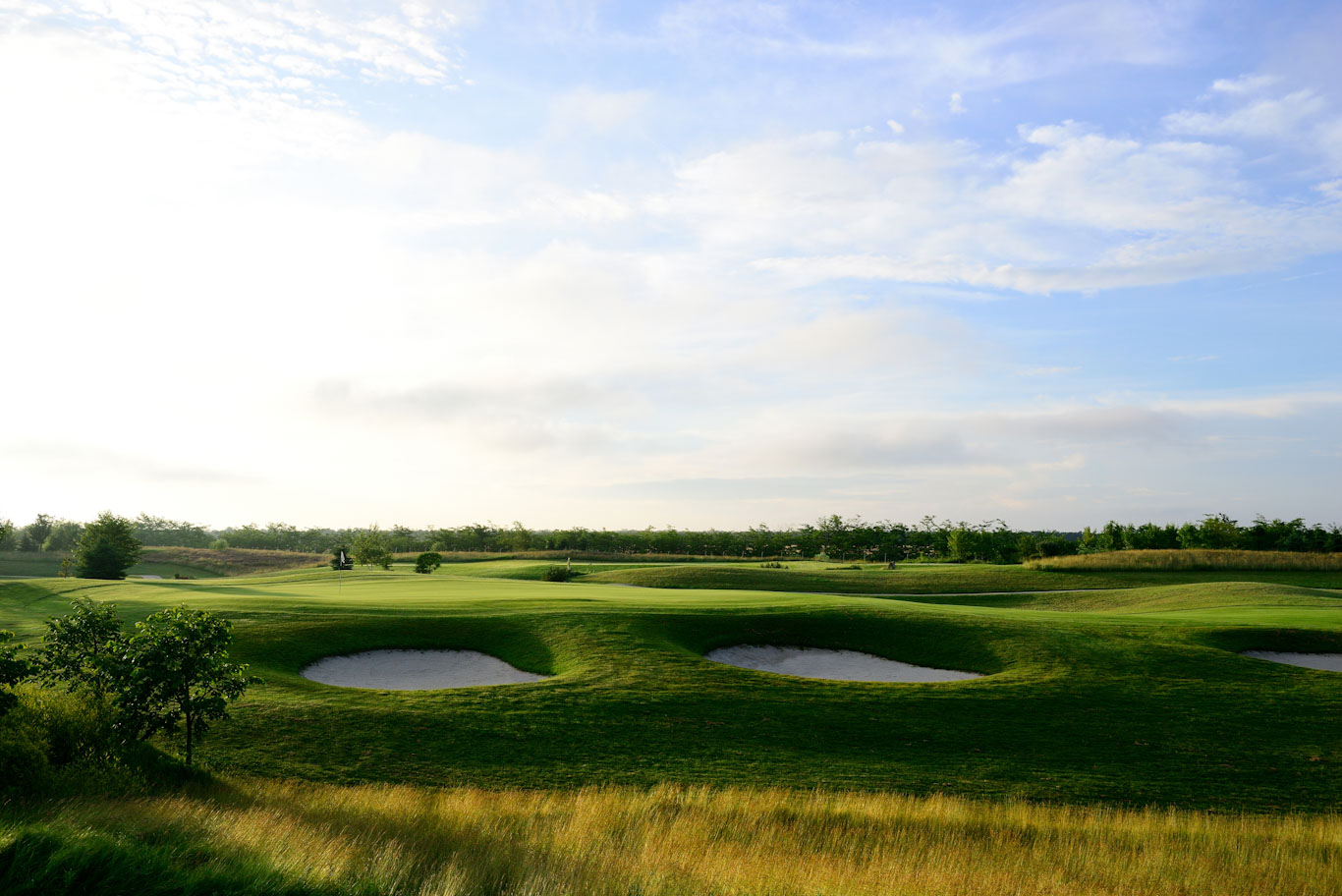 The third hole at Lighthouse Golf course, Cape Kaliakra, Bulgaria