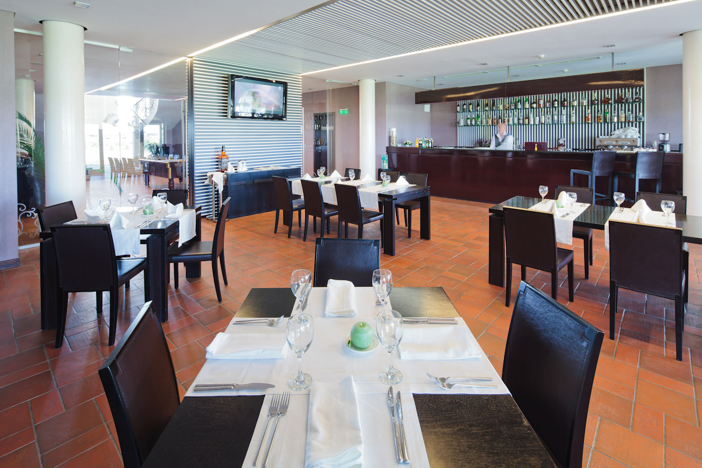 The 19th hole bar at the Lighthouse Golf and Spa Resort, Cape Kaliakra, Bulgaria