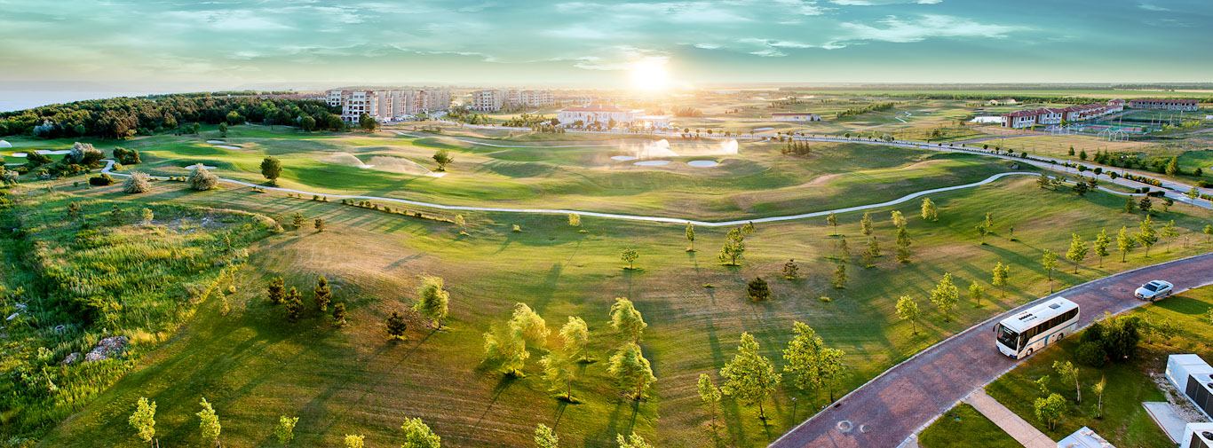 The Lighthouse Golf course at the spa resort, Cape Kaliakra, Bulgaria