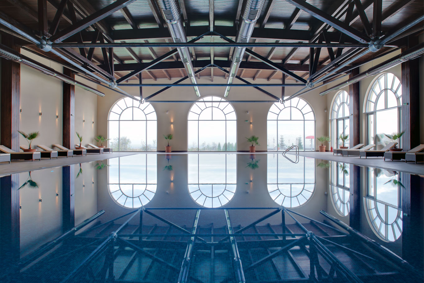 The indoor pool at the Lighthouse Golf and Spa Resort, Cape Kaliakra, Bulgaria