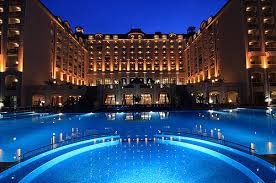 The exterior of the Melia Grand Hermitage Hotel, Varna, Bulgaria
