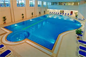 Enjoy the indoor swimming pool at the Melia Grand Hermitage Hotel, Varna, Bulgaria