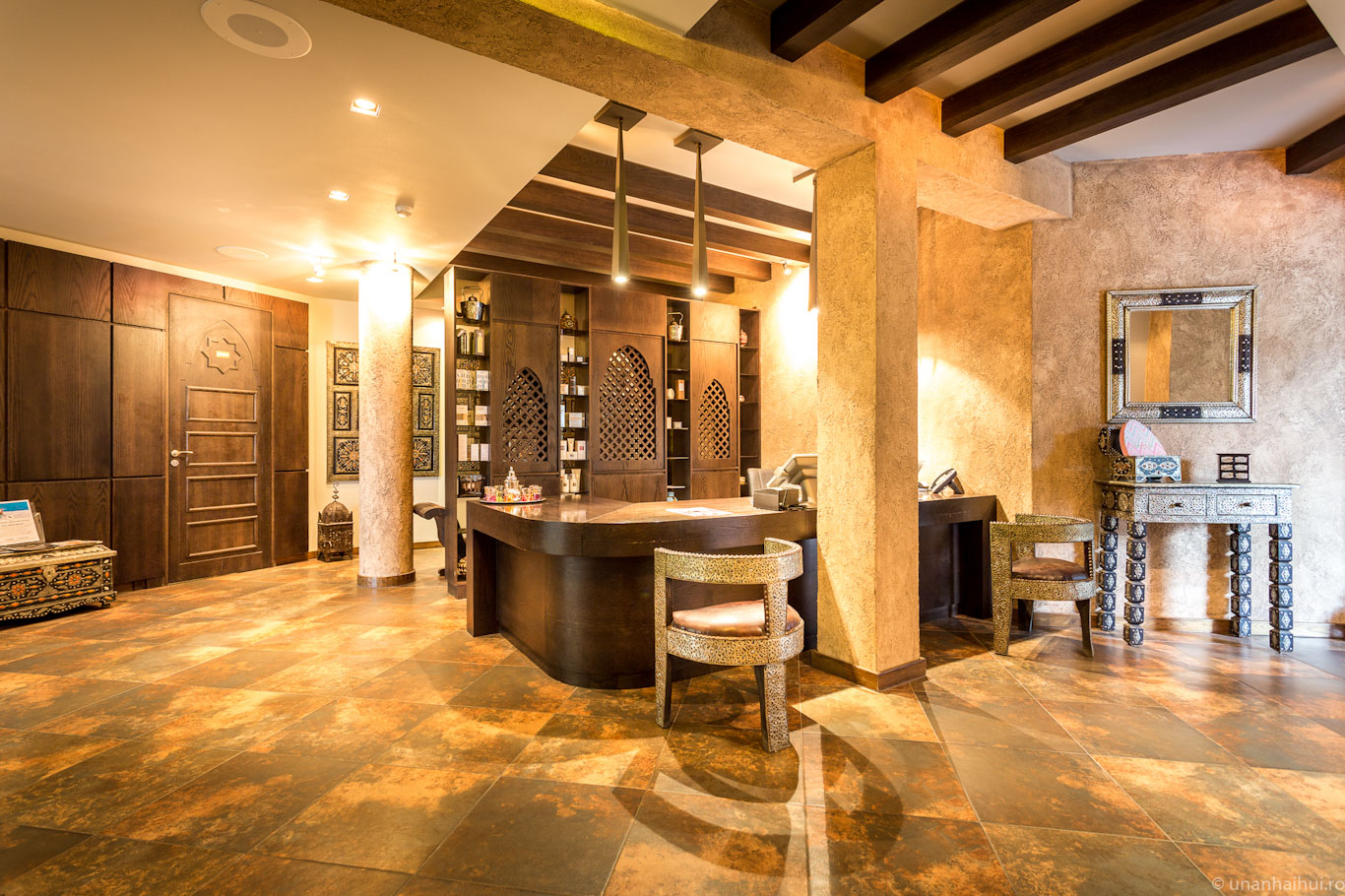 Reception at Thracian Cliffs Golf Resort and Spa, Cape Kaliakra, Bulgaria