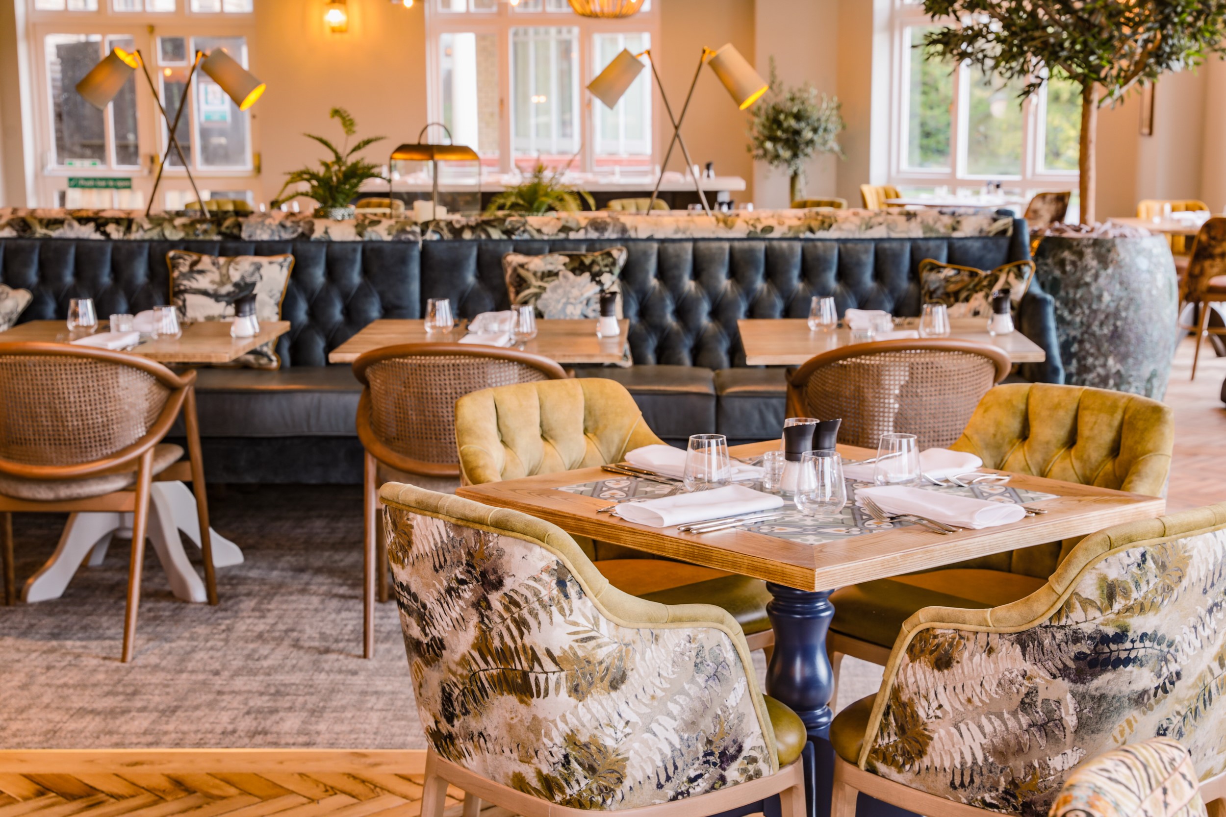 There are two restaurants at Belton Woods Hotel and Golf Resort, Lincolnshire, England