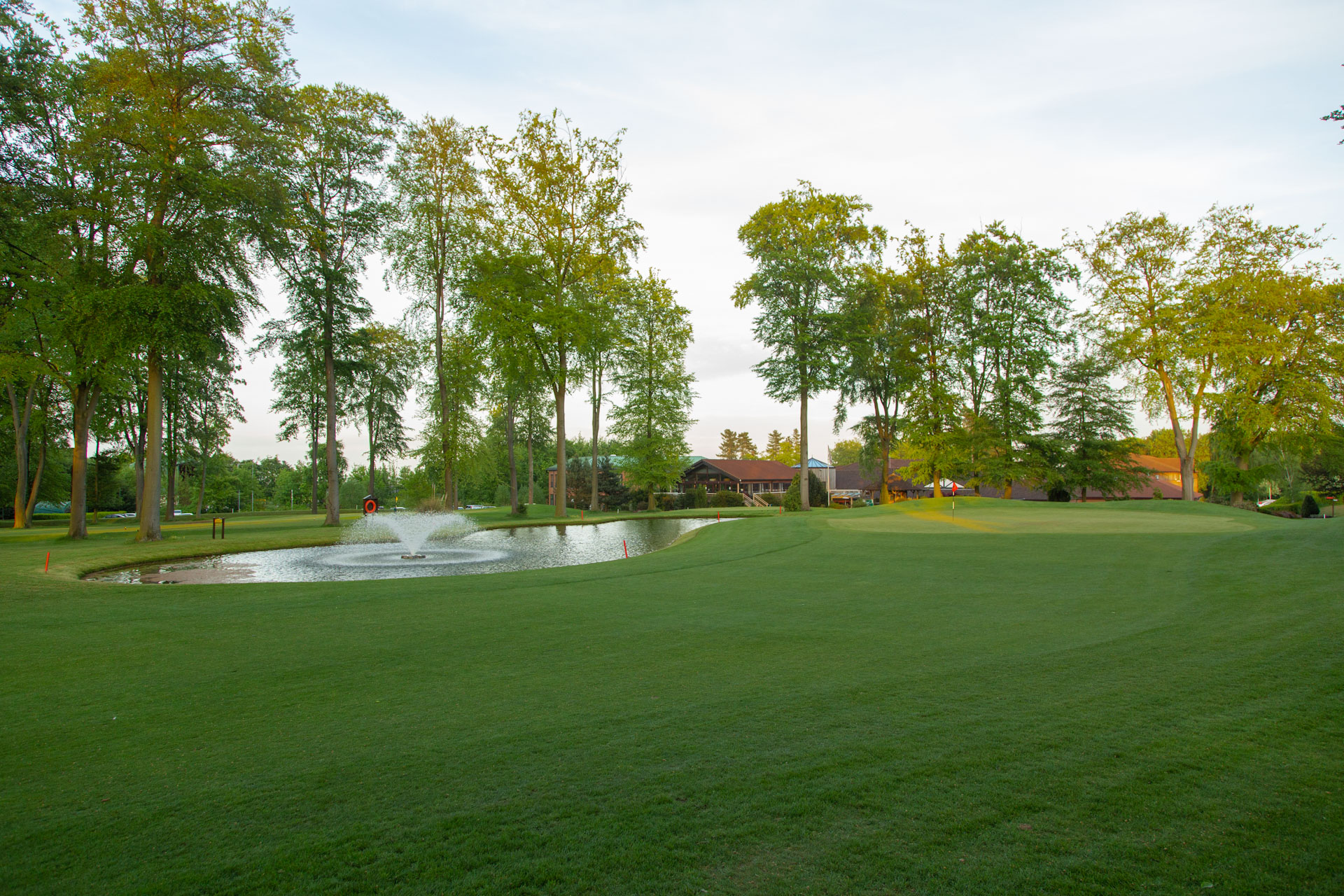View of Forest Pines Spa and Golf Resort from the golf course, Lincolnshire, England