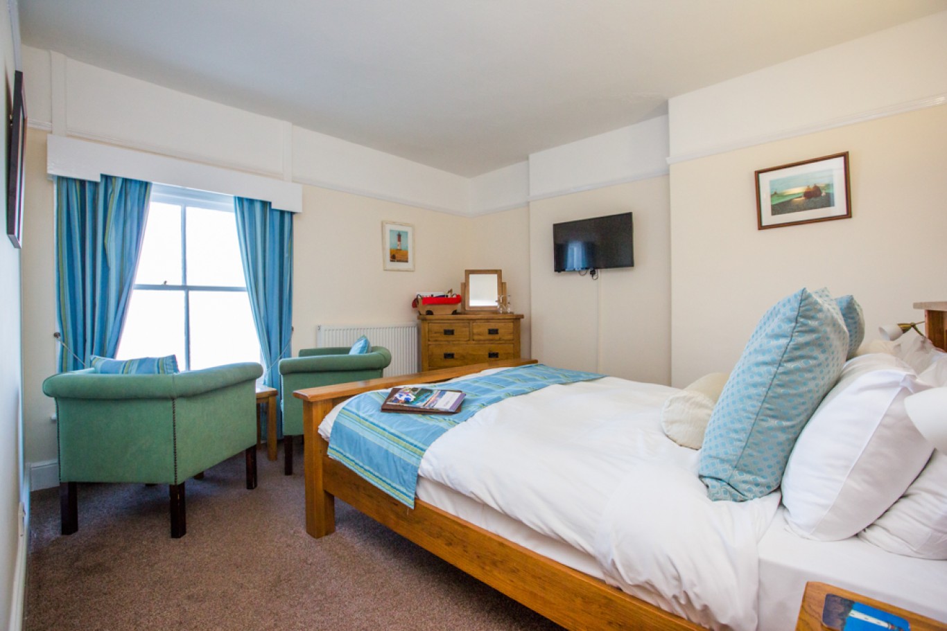 Relax by the sea at The Red Lion, Cromer, Norfolk, England