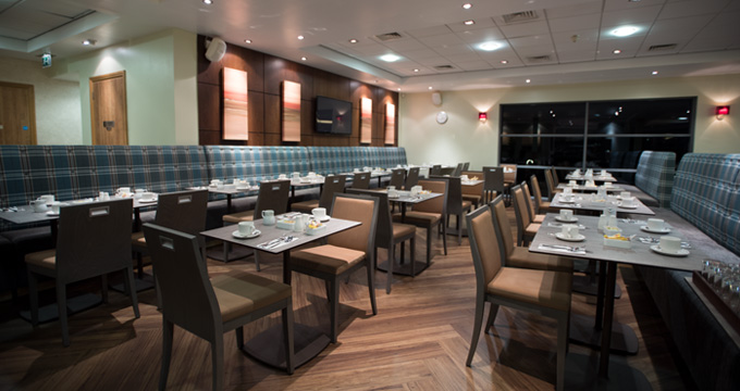 Enjoy breakfast at The Warwickshire Golf and Country Club, England