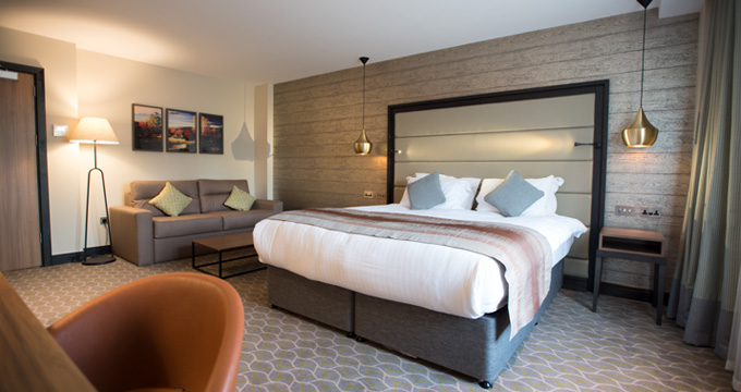 All the bedrooms are spacious at The Warwickshire Golf and Country Club, England