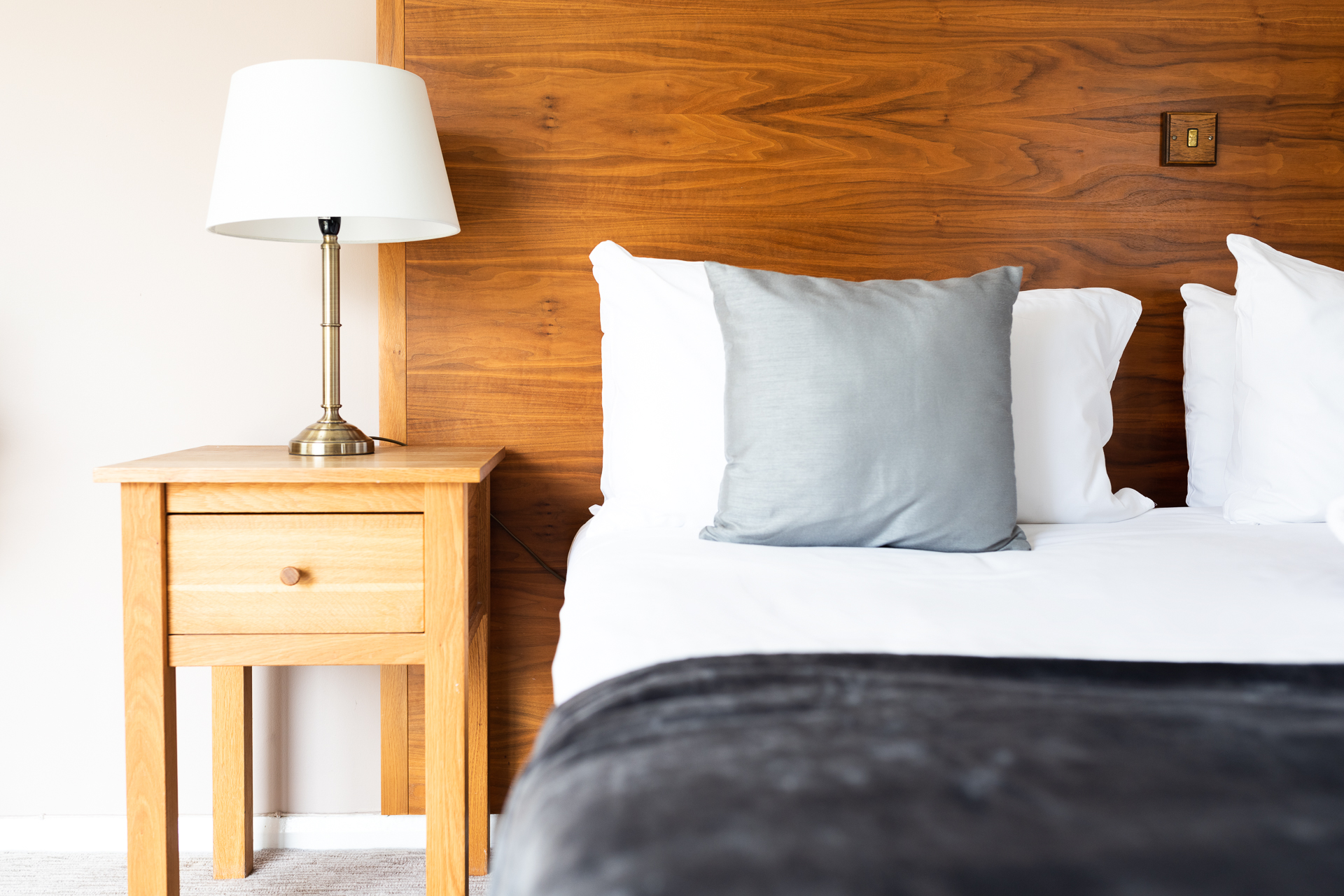 Double bedroom at Thorpeness Golf Club and Hotel, England. Golf Planet Holidays