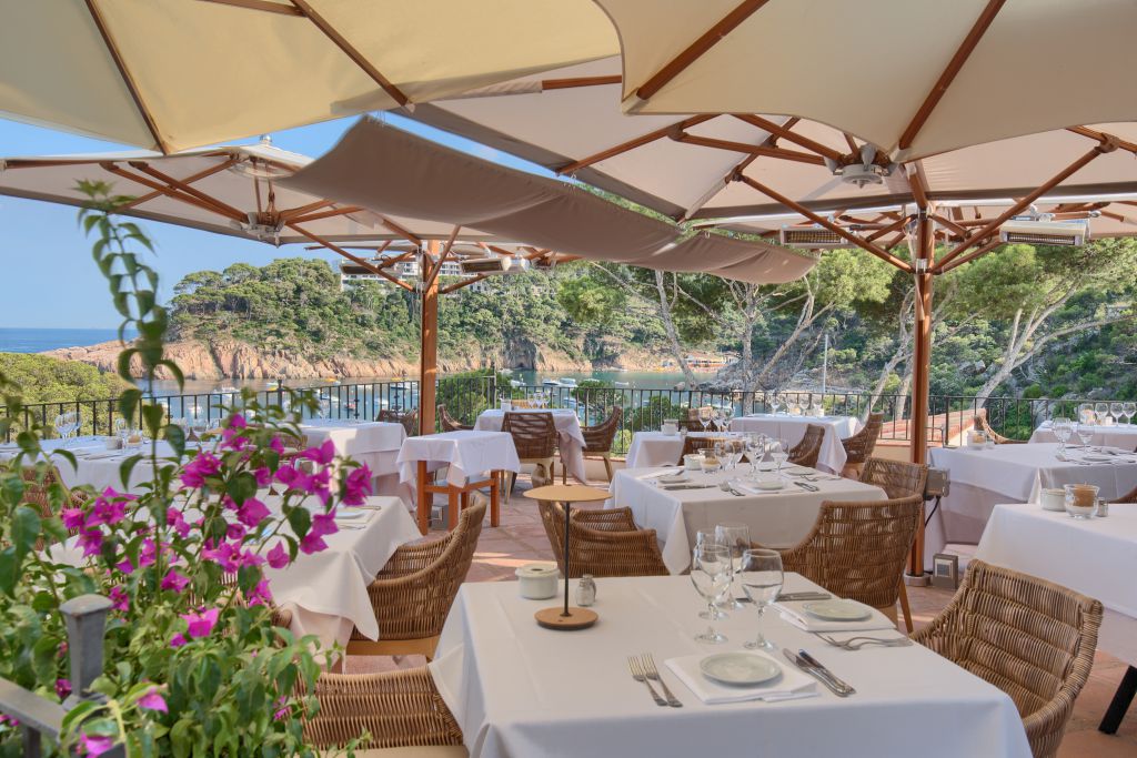 Dine in style at Aigua Blava Hotel, Costa Brava, Spain